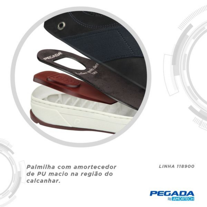 Prática e versátil, esta sapatilha é fabricada em couro, matéria prima de alta qualidade, resistência e durabilidade. O forro em tecido espumado garante o conforto e a absorção de suor, características necessárias para manter o pé seco e arejado.
