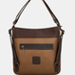 Esta é a peça perfeita para a mulher que valoriza versatilidade sem abrir mão do estilo.

Com um design bicolor que combina caramelo e castanho escuro, esta bolsa destaca-se pelos detalhes em relevo inspirados na coleção Voyage — motivos florais, silhuetas femininas e a inconfundível assinatura da marca gravada no material — conferindo-lhe uma personalidade única e intemporalmente sofisticada.