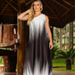 Este vestido é perfeito para momentos especiais e dias ensolarados, combina conforto e elegância de forma inigualável.  O modelo de um ombro só, com um tecido leve e fluido, cria um visual sofisticado e moderno, ideal para festas, casamentos ao ar livre, jantares especiais ou férias tropicais. Este vestido é uma escolha versátil que a deixará deslumbrante em qualquer ocasião.  Um must-have para qualquer guarda-roupa que preza pela elegância e estilo natural.