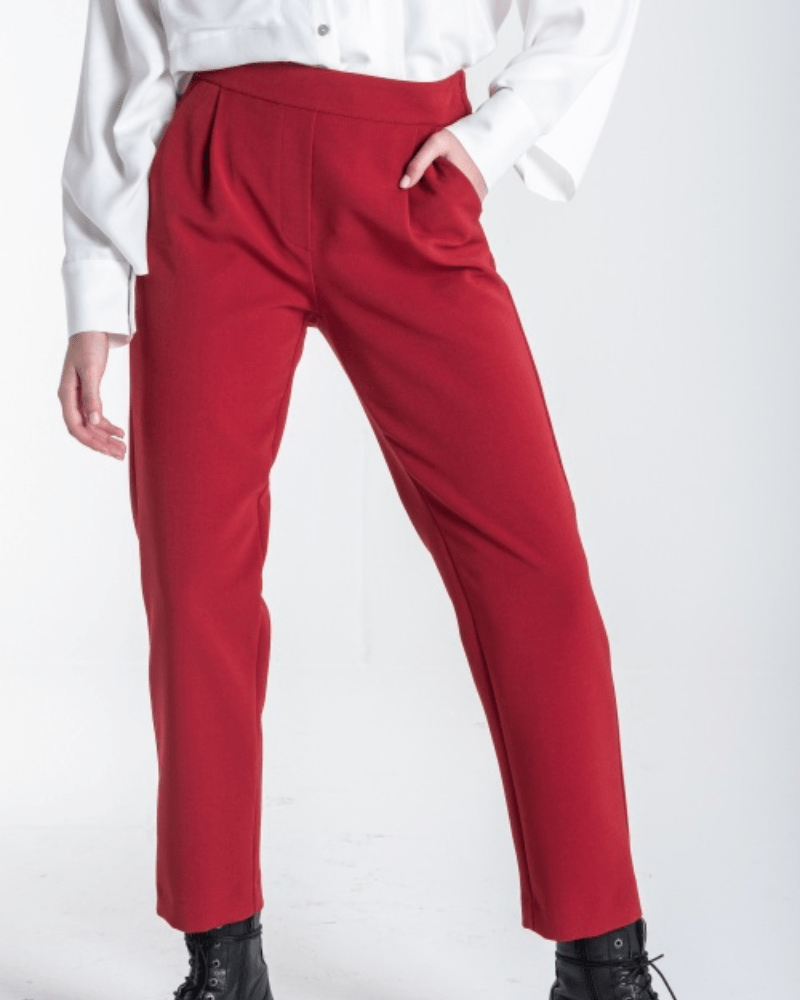 Ana Sousa Woman Pants Dark Red