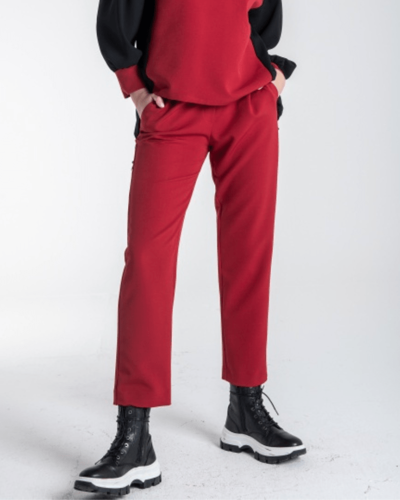 Ana Sousa Woman Pants Dark Red