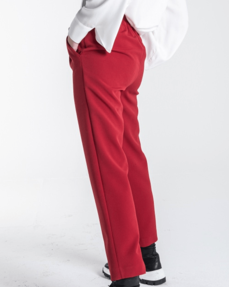 Ana Sousa Woman Pants Dark Red