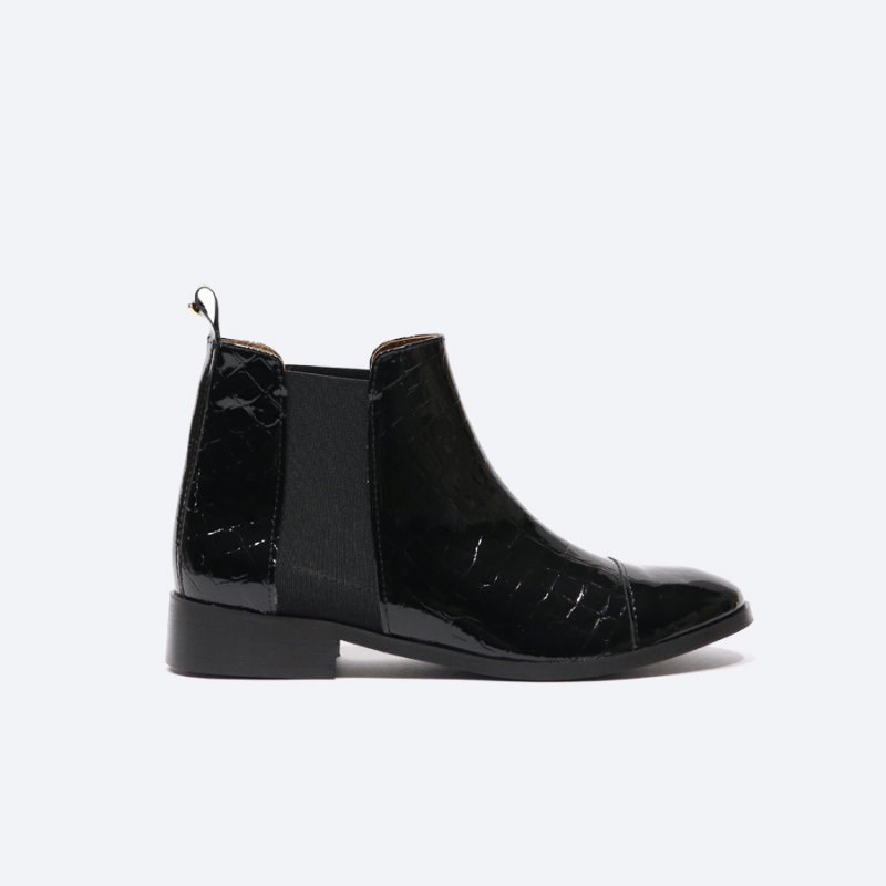 Clip Woman Elastic Ankle Boots
